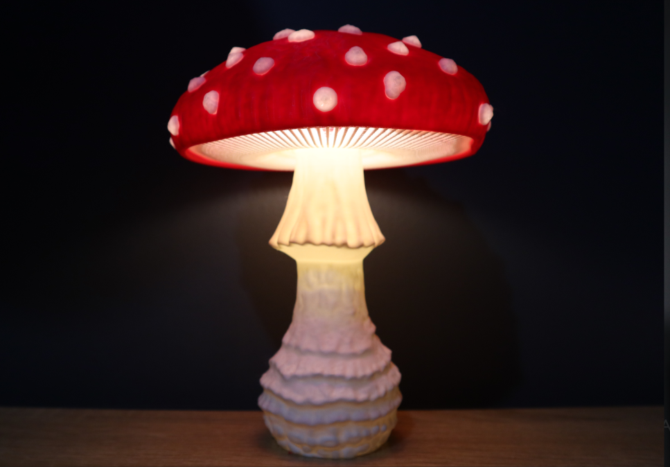 Fungi Lamp - Amanita Muscaria